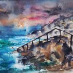 forty foot watercolour