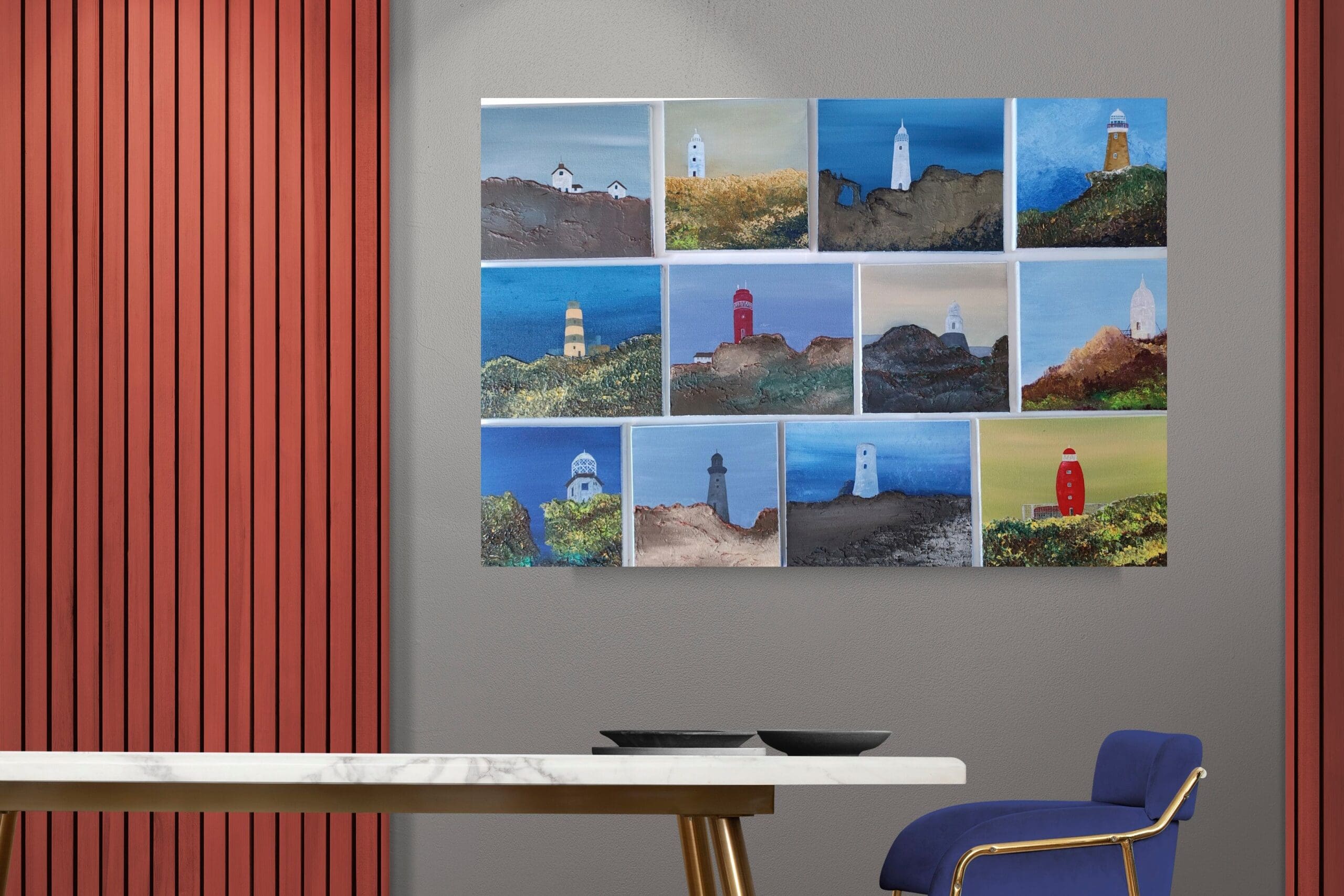 Irish Lighthouses. ChildhoodSeries