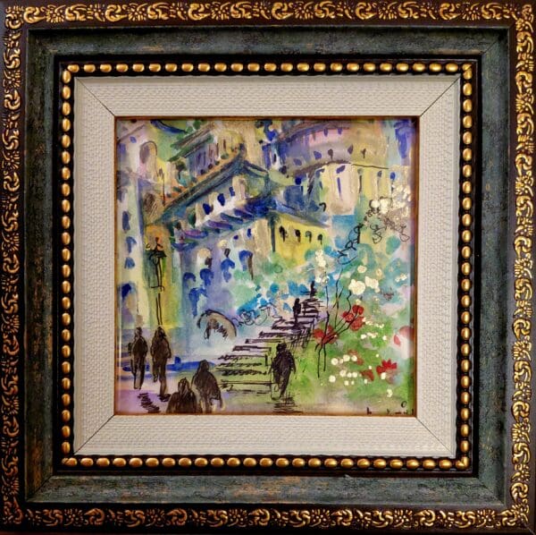 Stairway of a Warm Evening