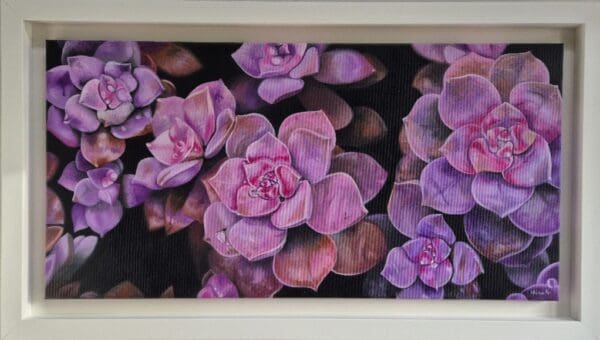Purple Dream Delight | Oil Painting | Framed