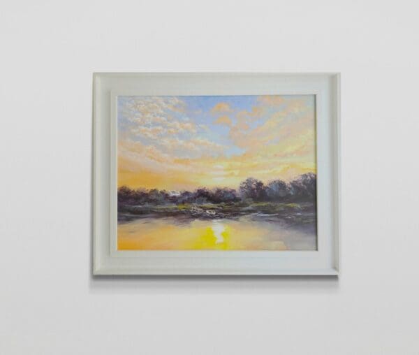 Twilight - Tranquil Sunset Art