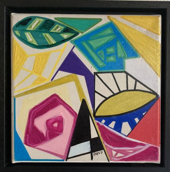 Arts and Crafts (23cm) Framed