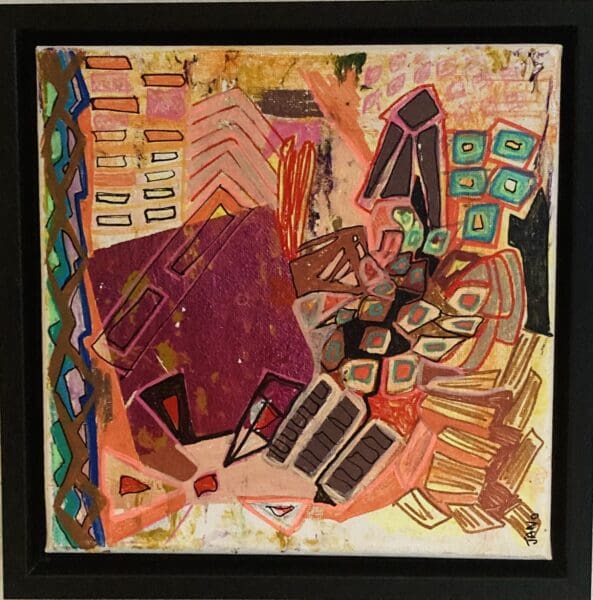 The Cabin (23cm) Framed