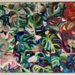 Monstera Dance (105cm) Framed