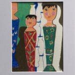 Peg Dolls - Squid Games Aesthetic A4 (Mounted)