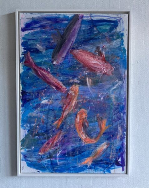 Tropical (78cm) Framed