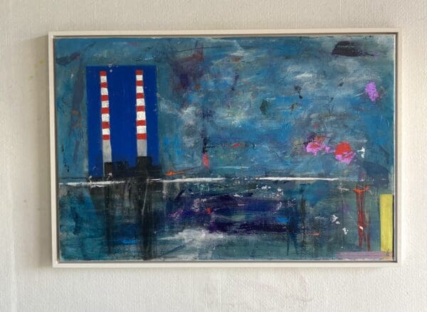 Dublin Sky Poolbeg Chimneys (75cm)