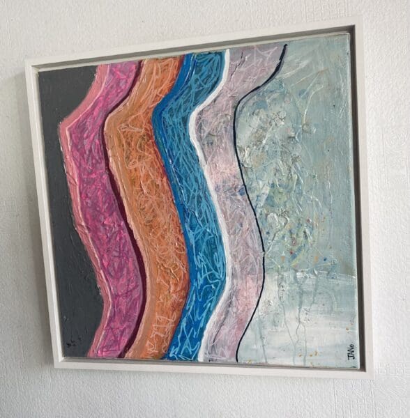 LineUp (43cm) Framed