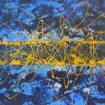 Orbits of wonder, abstract art, universe