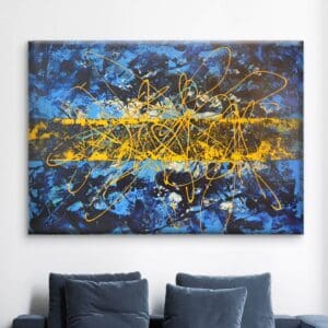 Orbits of wonder, abstract art, universe