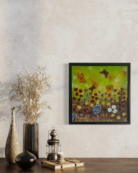 9 Butterflies and Flowers