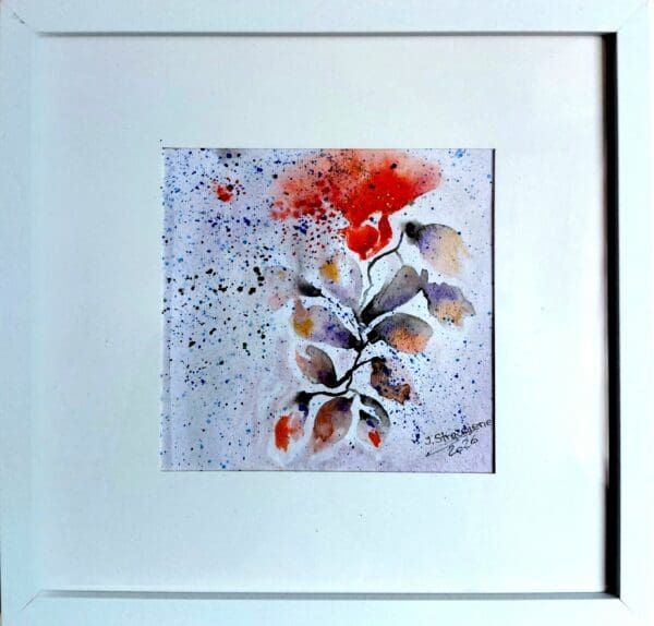 Abstract Floral. Quiet Bloom