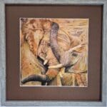 Little Elephants | FineArt Print | Framed