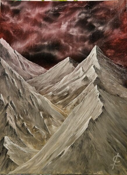 Red Sky Mountains #4