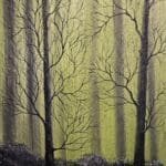 Barren Trees under Green Light #3