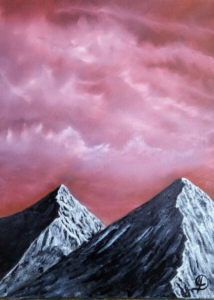 Red Sky Mountains #2