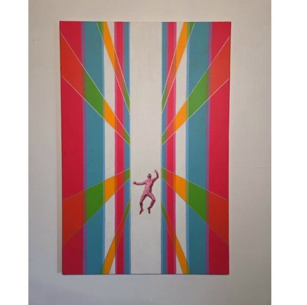 Falling colour (50x75cm)