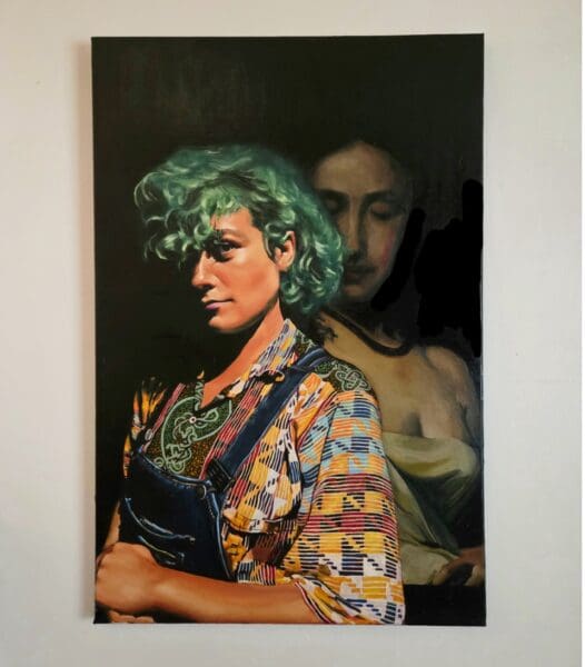 The Girl with the Green Hair (50x75cm)