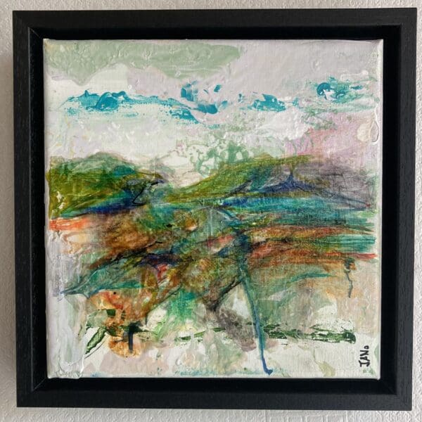 Horseback Terrain (24cm) Framed