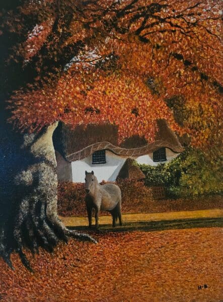 Beneath the Autumn Canopy