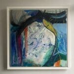 Night Swimming 66cm Framed