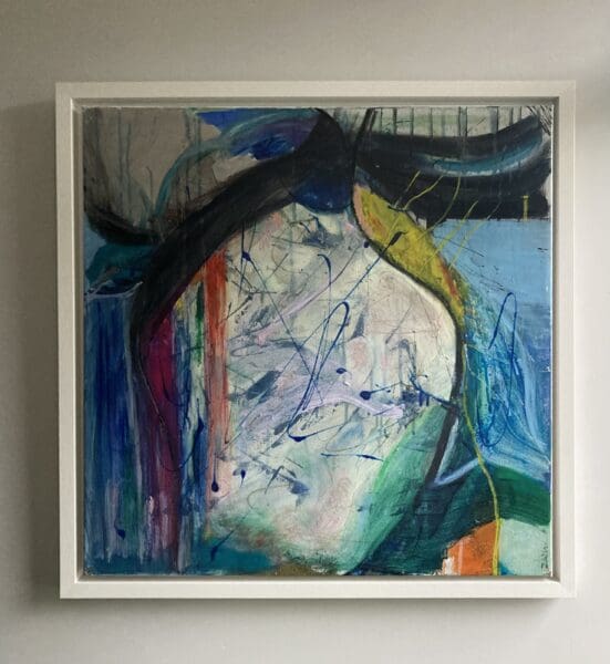 Night Swimming 66cm Framed