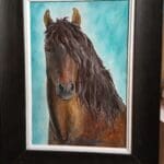 Portrait of a horse