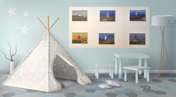 Irish Lighthouses. ChildhoodSeries