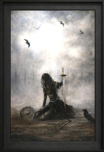 Irish Art Gothic Fantasy Art By Raven Dubh. Contempery Art