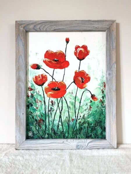 Wild Poppies by WR ImperfectArt