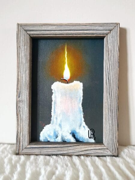 Oldest Candle by WR ImperfectArt