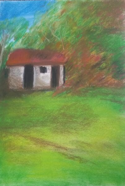 Colourful Derelict Building