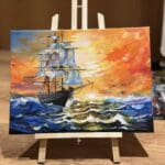 Sailing Into the Golden Horizon