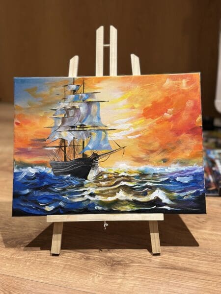 Sailing Into the Golden Horizon