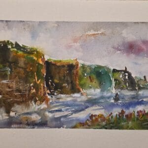 wild Atlantic way collection watercolour
