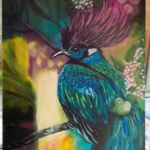 Tropical Bird in Acylic