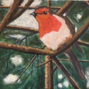 Red Robin acrylic