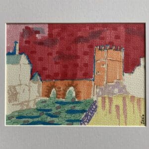Medieval City Break A4 (Mounted)