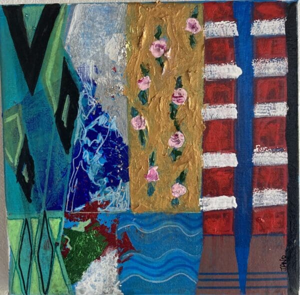 Pretty Dublin Coastline - Poolbeg Chimneys (20cm)