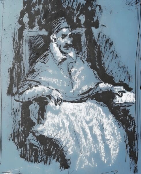 Velazquez Reimagined in Shadow and Pastel.