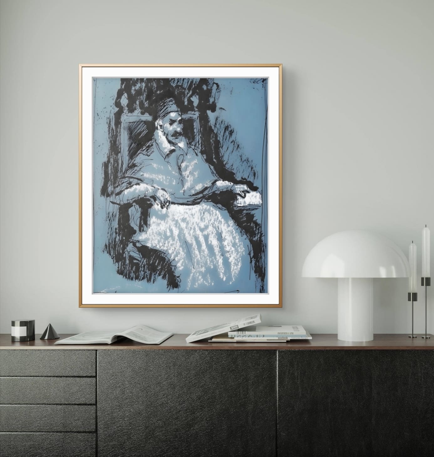 Velazquez Reimagined in Shadow and Pastel. - Image 2