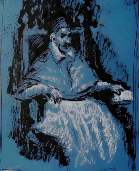 Velazquez Reimagined in Shadow and Pastel.