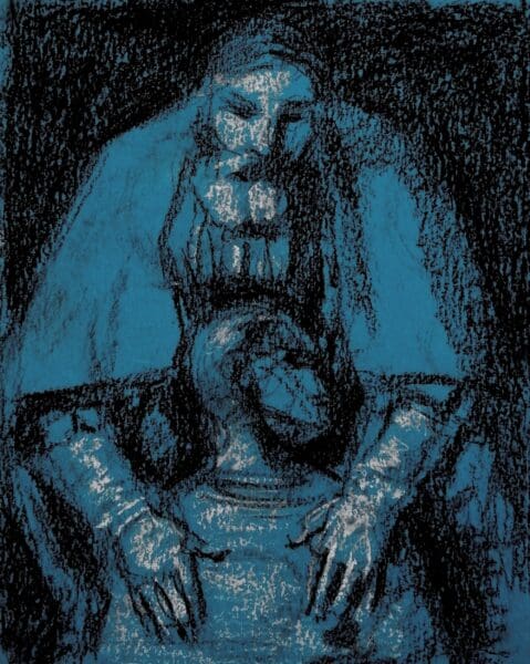 Rembrant Revisited:Quiet Consolation In Indigo.