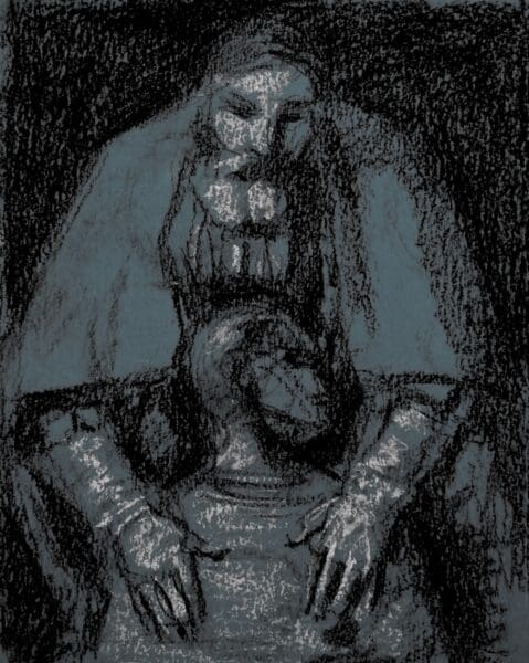 Rembrant Revisited : Quiet Consolation In Indigo.