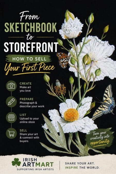 From Sketchbook to Storefront Sell Your First Artwork