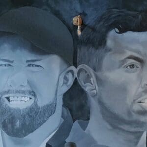 Rory X Shane wall art