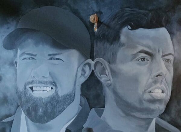 Rory X Shane wall art