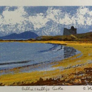 Ballinskelligs Castle print by Aidan Flanagan