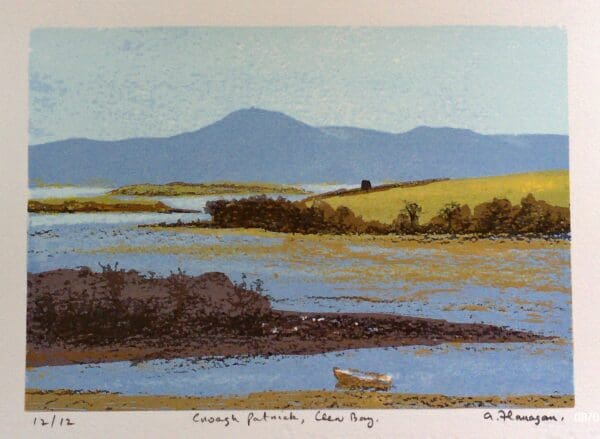 Croagh Patrick, Clew Bay print