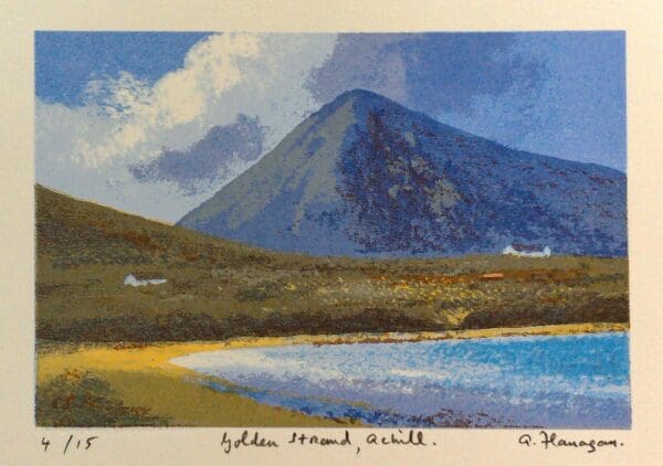 Golden Strand, Achill print